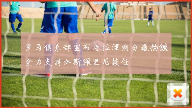 罗马俱乐部宣布与拉涅利分道扬镳全力支持加斯佩里尼接任